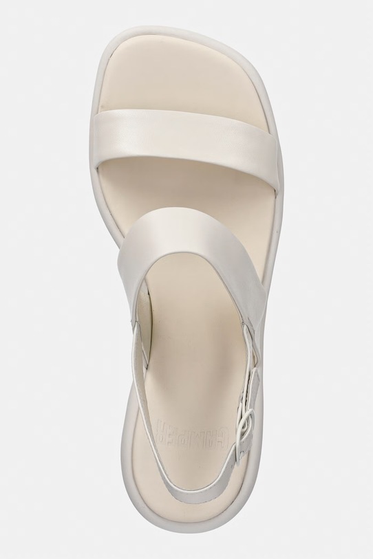 Camper sandały skórzane Louise Sandal beżowy K201915.002
