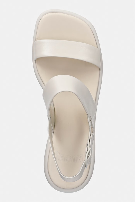 Camper sandały skórzane Louise Sandal beżowy K201915.002
