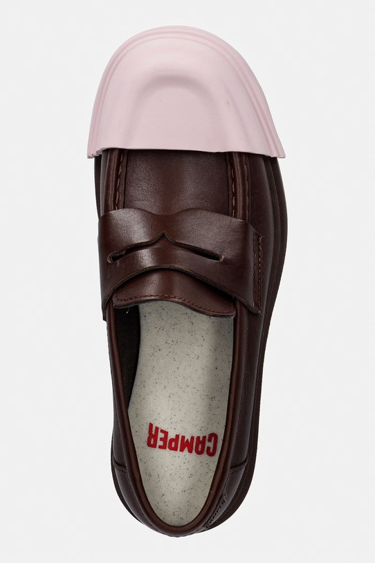 Camper mokasyny damskie skórzane Junction brązowy K201633.010