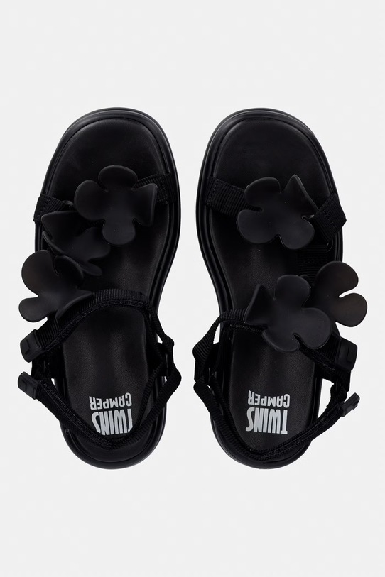 Camper sandále na platforme dámske TWS čierna K201726.012