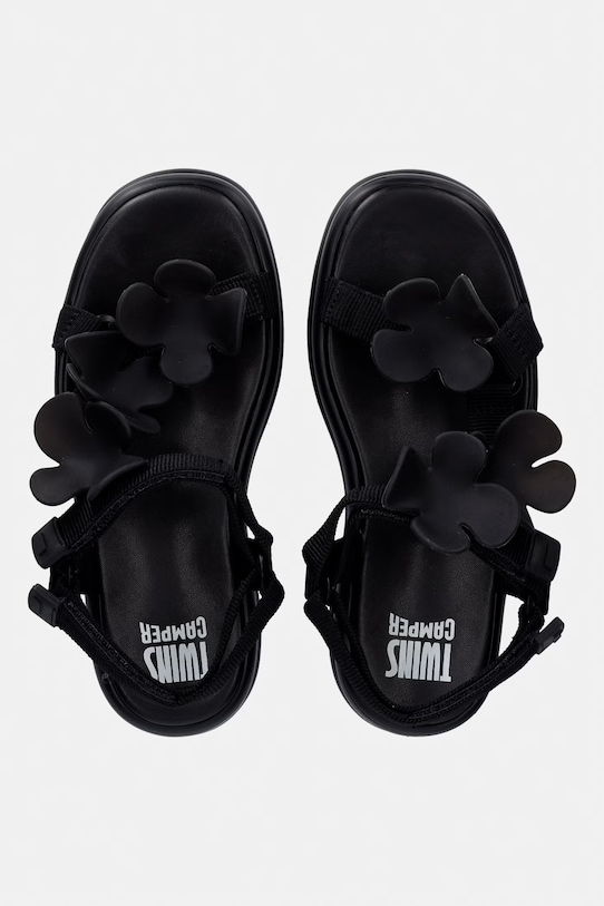 Camper sandále na platforme dámske TWS čierna K201726.012