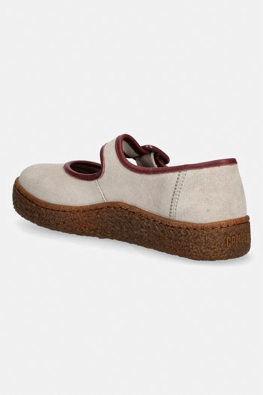 Obuwie Camper baleriny skórzane Peu Terreno K201825.006 beżowy