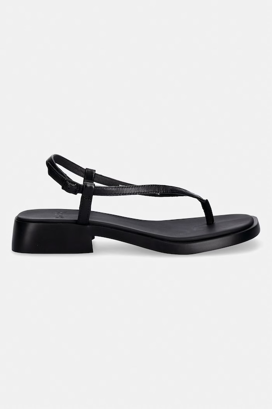 Camper sandále dámske kožené Dana K201893.002 čierna SS26