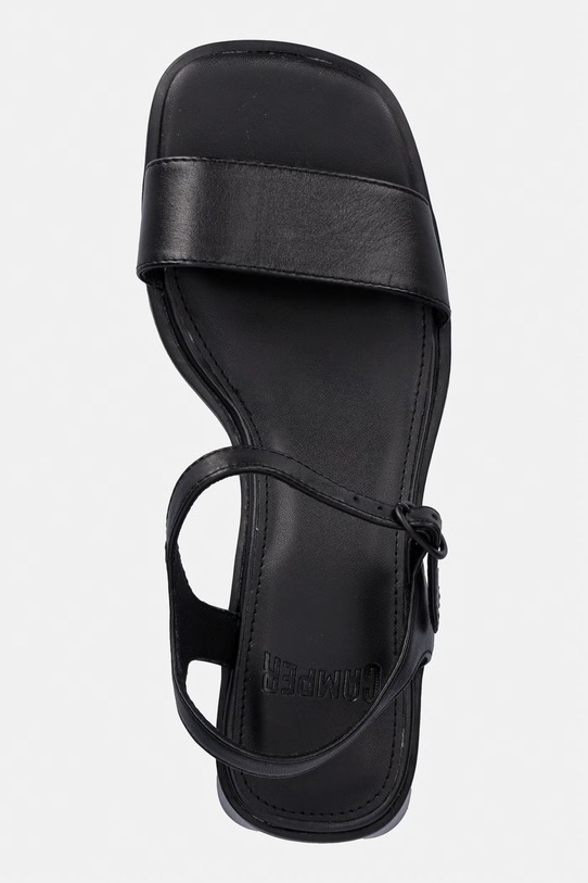 Camper sandały skórzane Kora Sandal czarny K201914.001