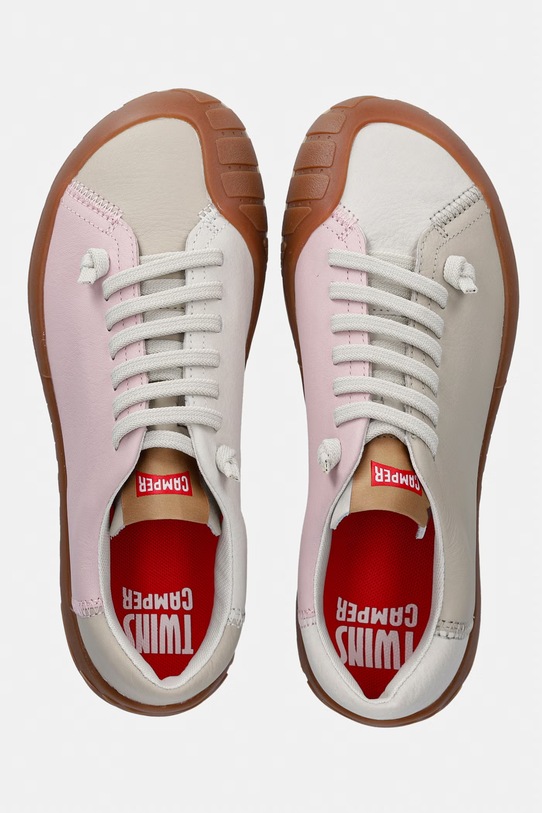 Camper TWS sneakersy damskie skórzane różowy K201940.007
