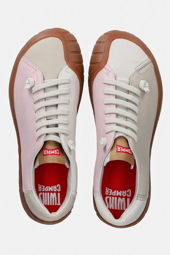 Camper TWS sneakersy damskie skórzane różowy K201940.007