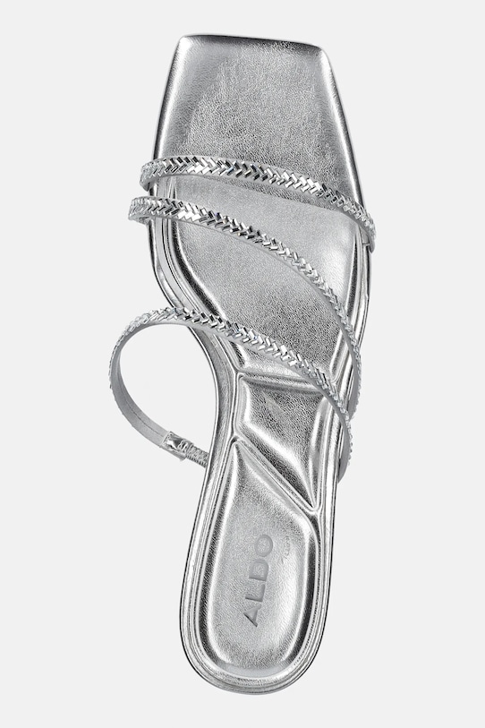 Παντόφλες Aldo AVELINNE ασημί 14241448.AVELINNE