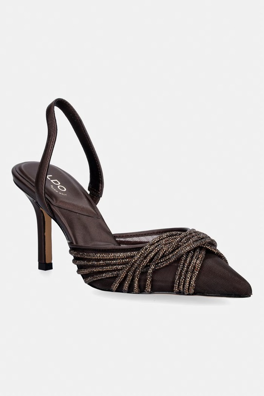 Aldo szpilki ELEGAMESH syntetyczny brązowy 14241459.ELEGAMESH