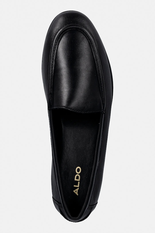 Aldo mokasyny skórzane AMBAR czarny 14193491.AMBAR