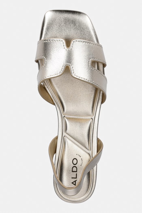 Aldo sandały skórzane JAVAMANNON złoty 14193725.JAVAMANNON