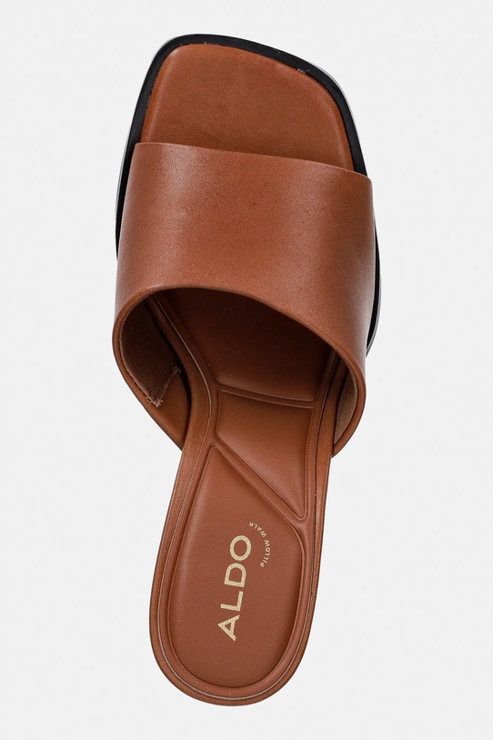 Δερμάτινα σανδάλια Aldo RE-SOPHIA καφέ 14190699.RESOPHIA
