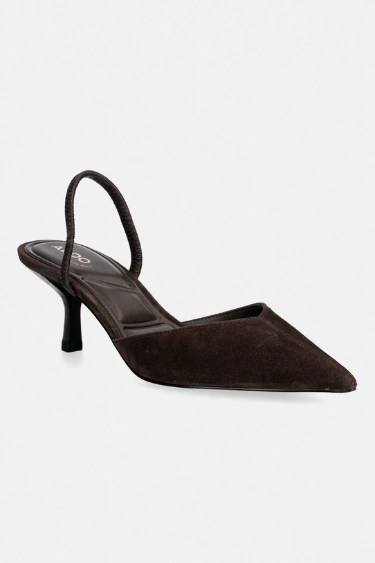 Γόβες σουέτ Aldo RE-OLIVIA στιλέτο καφέ 14190572.REOLIVIA