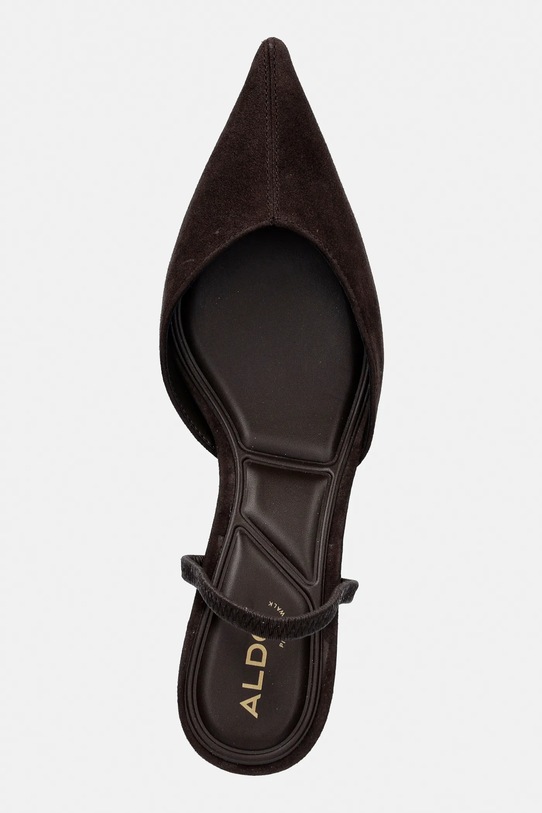 Γόβες σουέτ Aldo RE-OLIVIA καφέ 14190572.REOLIVIA