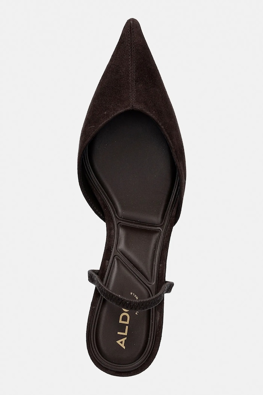 Γόβες σουέτ Aldo RE-OLIVIA καφέ 14190572.REOLIVIA