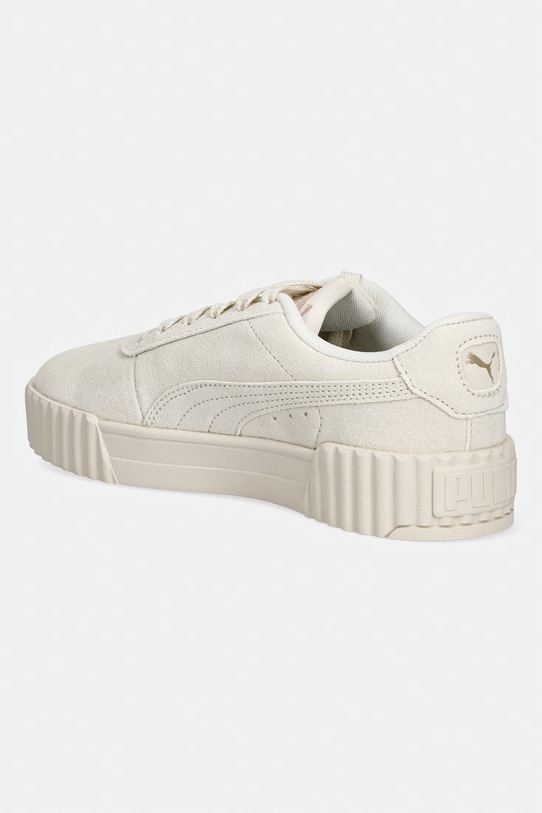 Obuwie Puma sneakersy zamszowe Carina 3.0 400721 beżowy