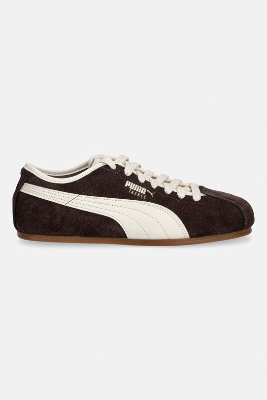 Puma sneakersy zamszowe Tackle 404456 brązowy SS26