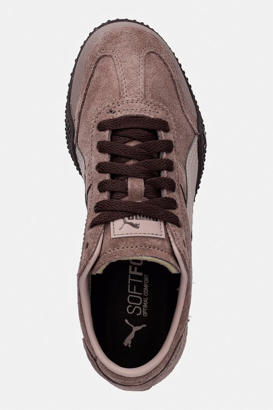 Puma Bella Classic sneakersy damskie zamszowe brązowy 404620