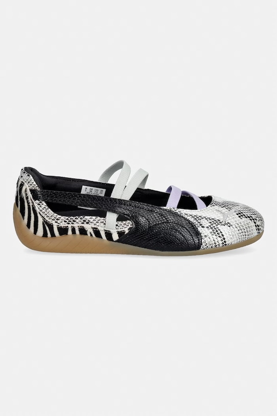Puma baleriny skórzane Speedcat Ballet 407851 beżowy SS26