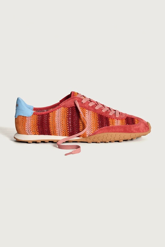 Hoff sneakersy BRIDGE WOVEN CORAL tekstylny pomarańczowy 12661027
