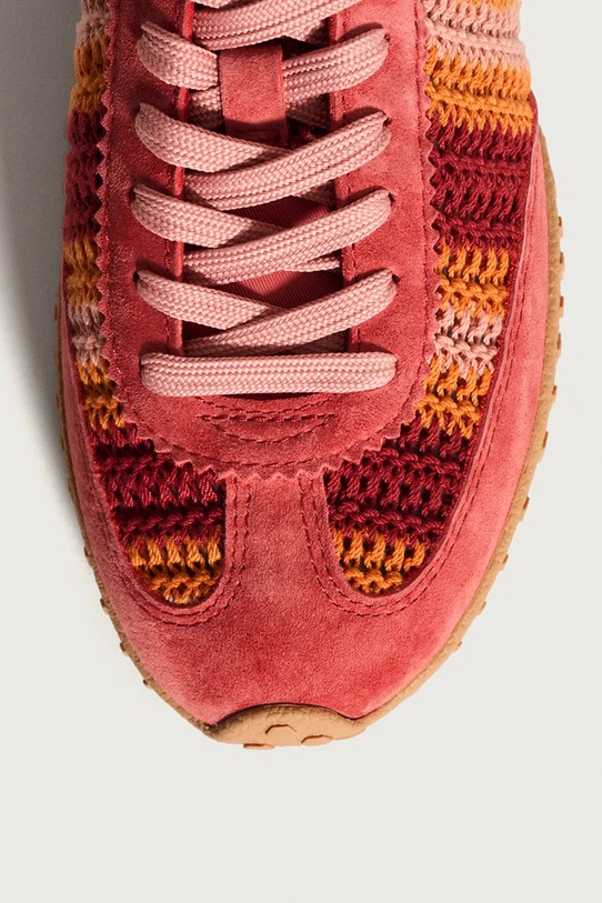Hoff sneakersy BRIDGE WOVEN CORAL 12661027 pomarańczowy