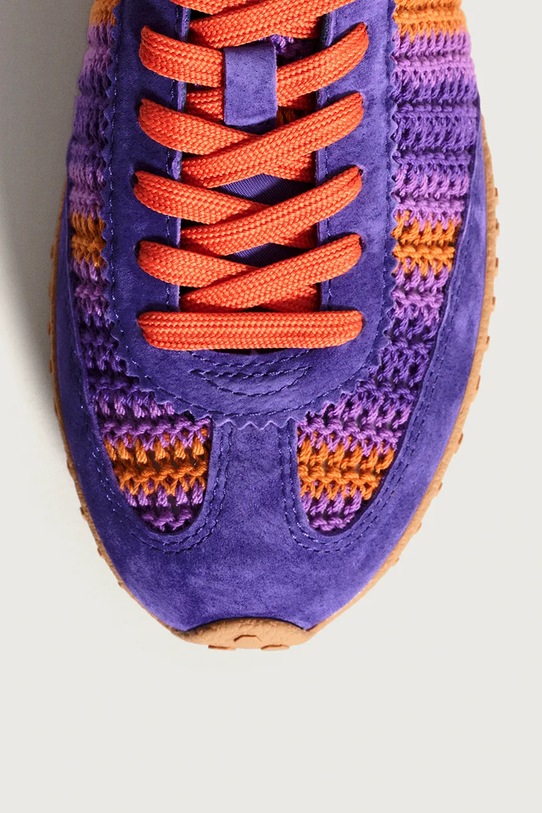 Hoff sneakersy BRIDGE WOVEN LILAC 12661026 fioletowy