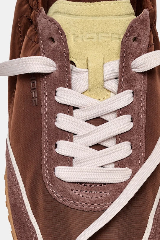 Obuwie Hoff BRIDGE DOPAMINE CHOCOLATE sneakersy damskie skórzane 12661021 brązowy