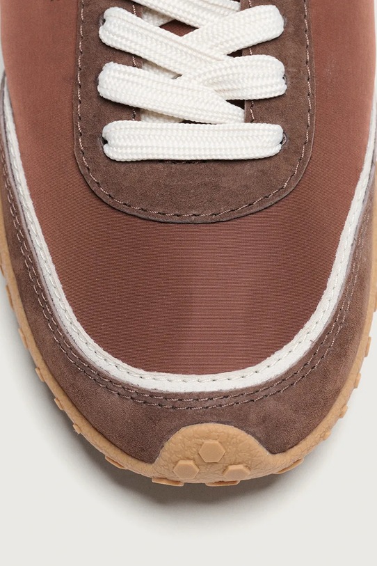 Hoff BRIDGE DOPAMINE CHOCOLATE sneakersy damskie skórzane brązowy 12661021