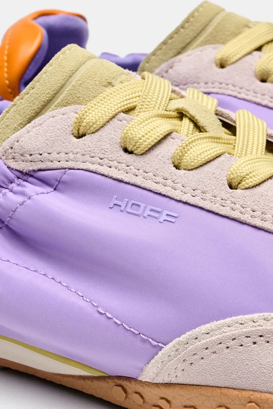 Hoff BRIDGE DOPAMINE LILAC sneakersy damskie skórzane 12661020 fioletowy SS26