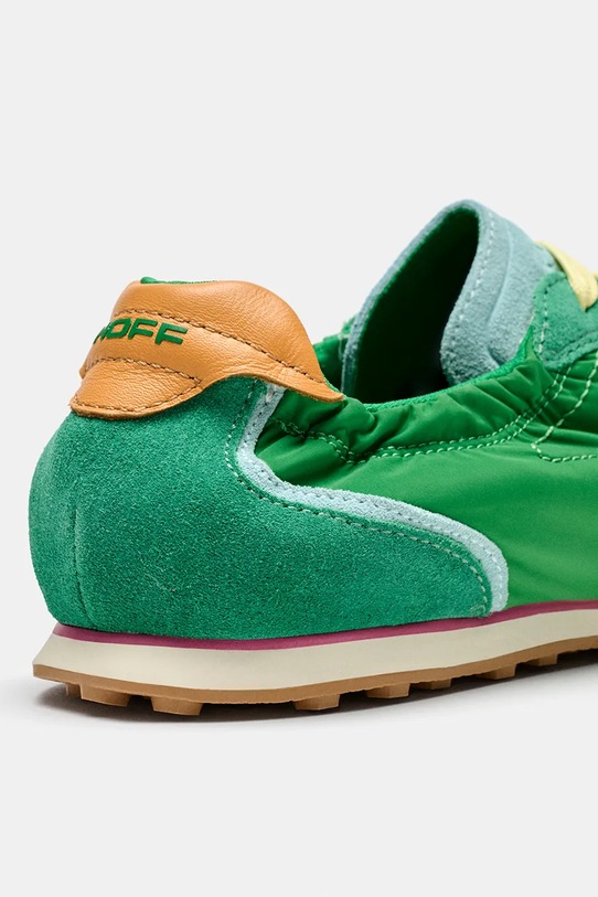 Hoff BRIDGE DOPAMINE JADE sneakersy damskie skórzane 12661017 zielony