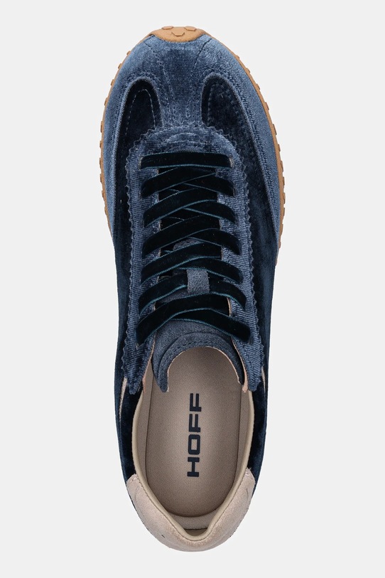 Hoff sneakersy BRIDGE VELVET NIGHT BLUE granatowy 12661011