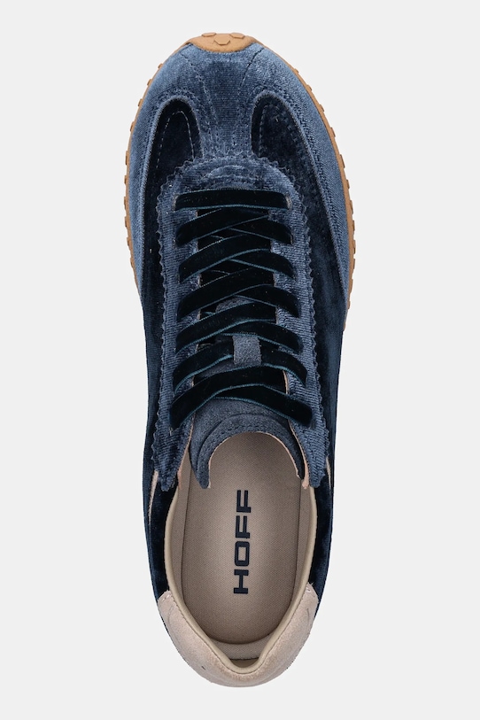 Hoff sneakersy BRIDGE VELVET NIGHT BLUE granatowy 12661011