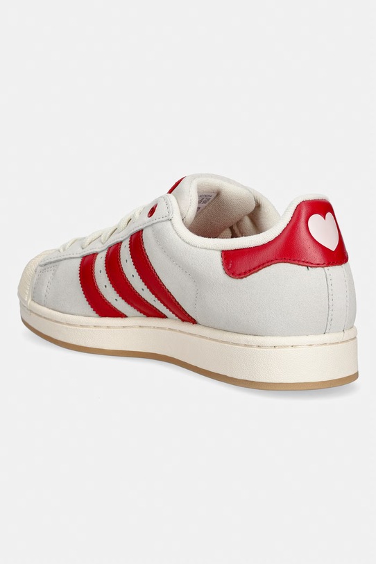 Obuwie adidas Originals sneakersy zamszowe Superstar II KH9037 beżowy