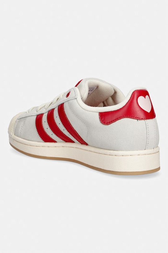 Obuwie adidas Originals sneakersy zamszowe Superstar II KH9037 beżowy