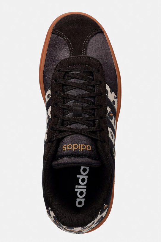 adidas VL Court Bold sneakersy damskie brązowy KI3335