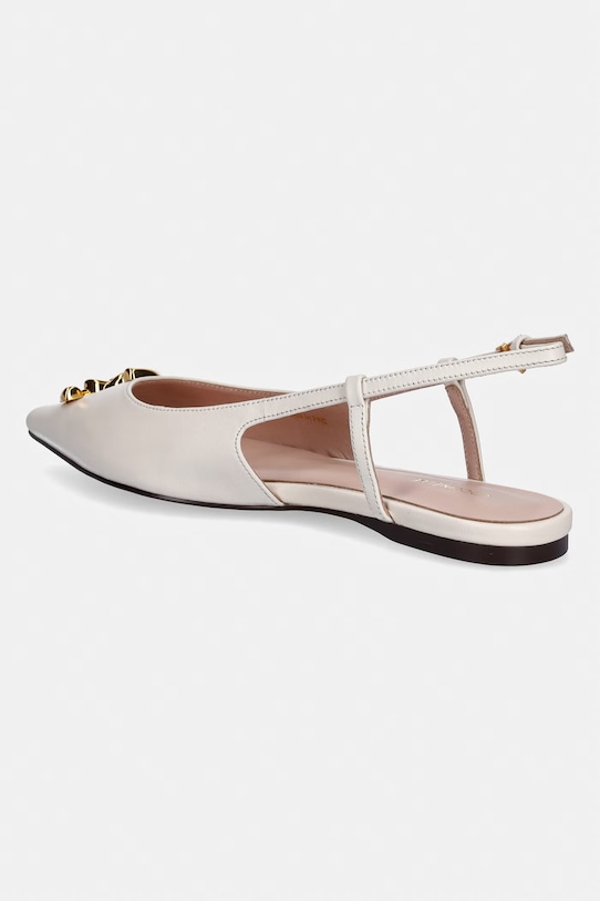 Obuwie Coccinelle baleriny skórzane E4.SB3.21.02.01.N17 beżowy