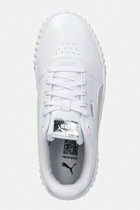 Puma sneakersy Carina 3.0 Metallic biały 404511
