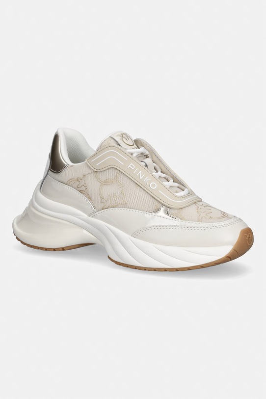 Pinko sneakersy Ariel 19 tekstylny beżowy SS0097.P140.DY7