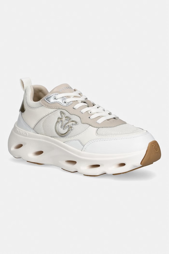 Pinko sneakersy Pink 09 tekstylny beżowy SS0167.P132.D70