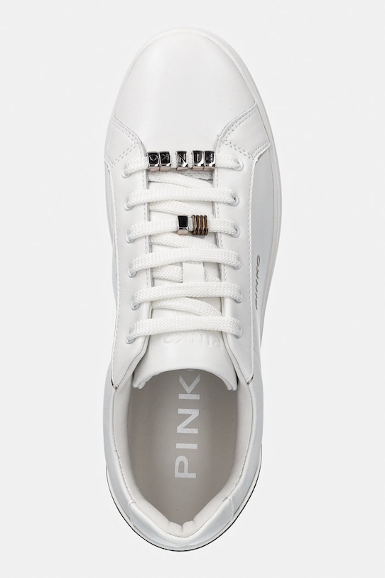 Kožené tenisky Pinko Iris 01 bílá SS0131.P001.ZX8
