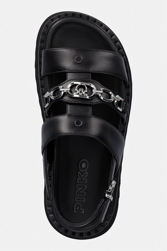 Pinko sandále dámske kožené Kate 06 čierna SD0517.P001.Z99