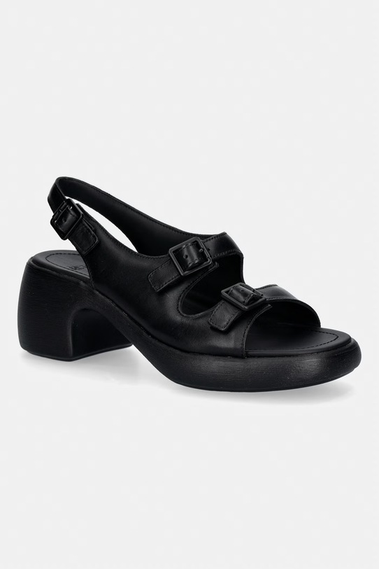Camper sandały skórzane Thelma Sandal czarny K201874.001