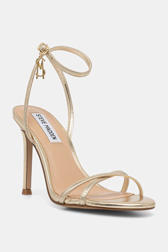 Δερμάτινα σανδάλια Steve Madden Jypsey-CN στιλέτο χρυσαφί 11005095.977