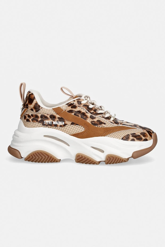 Steve Madden sneakersy Possession-E 11004652.LET brązowy SS26