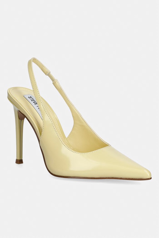 Steve Madden szpilki skórzane Reyes szpilka żółty 11003389.707