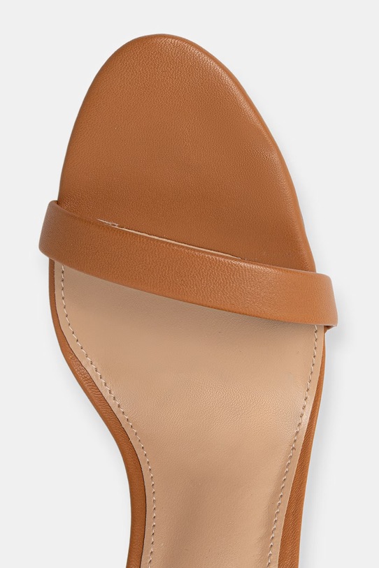 Δερμάτινες γόβες Steve Madden Tecy καφέ 11002956.CHL