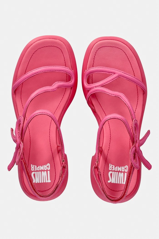 Camper σανδάλια δερμάτινα TWS ροζ K201875.002