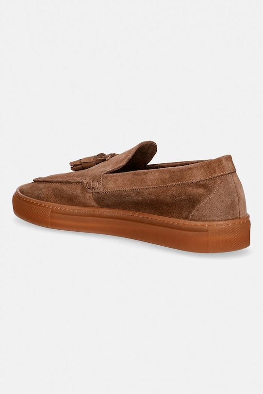 Παπούτσια Μοκασίνια σουέτ Copenhagen suede CPH164 καφέ
