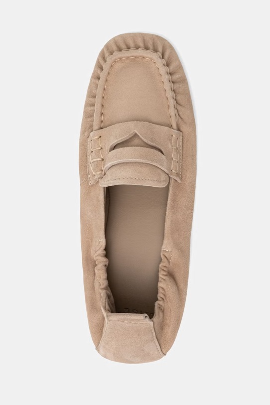 Copenhagen mokasyny zamszowe leather beżowy CPH885