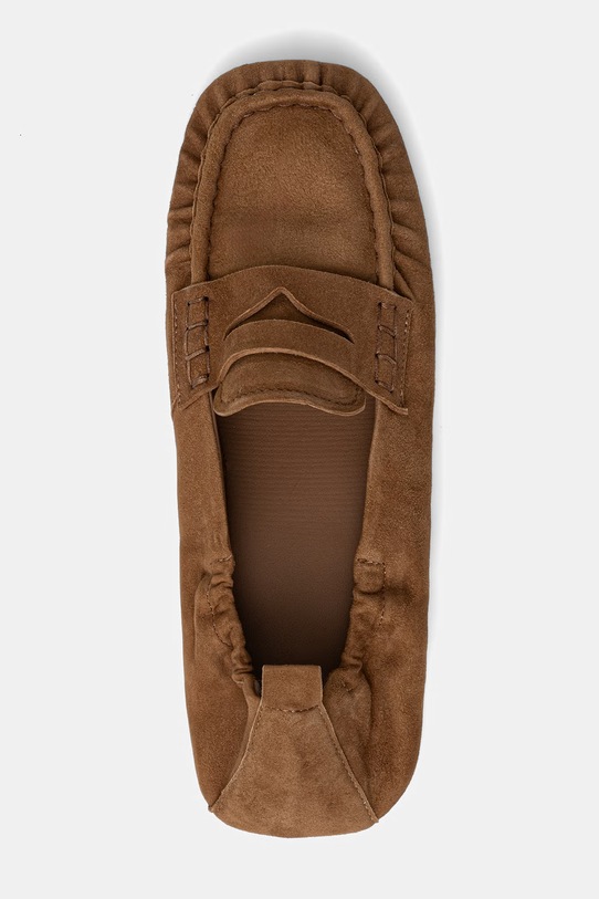 Copenhagen mokasyny zamszowe leather brązowy CPH885