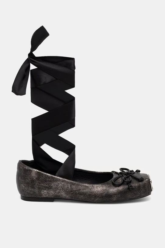 Koi Footwear baleriny Blithe Metal Toe Ballet Flats Blithe czarny SS26